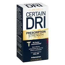 Certain Dri Anti-Perspirant Roll-On